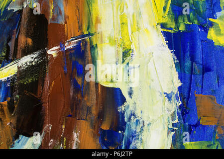 Dettaglio della pittura come sfondo. Foto Stock