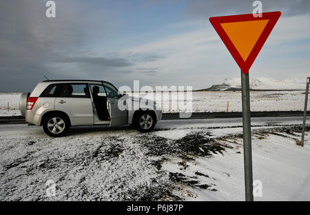 Ring Road. L'Islanda Foto Stock