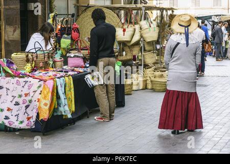 Dijous Gran -jueves grande-, Inca,Mallorca, Islas Baleares, Spagna. Foto Stock