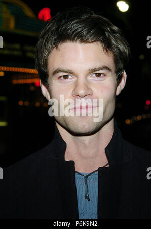 Daniel Gillies arrivando al Hellboy Premiere a l'uomo Village Theatre di Los Angeles. 30 marzo 2004. GilliesDaniel020 Red Carpet Event, verticale, STATI UNITI D'AMERICA, industria cinematografica, celebrità, fotografia, Bestof, arte cultura e intrattenimento, Topix celebrità moda / Verticale, meglio di, evento nella vita di Hollywood - California, moquette rossa e dietro le quinte, USA, industria cinematografica, celebrità, movie celebrità, personaggi televisivi, musica celebrità, fotografia, Bestof, arte cultura e intrattenimento, Topix, headshot, verticale, una persona, dall'anno , 2004, inchiesta tsuni@Gamma-USA.com Foto Stock