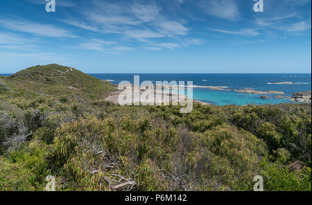 Sorprendete il paesaggio costiero del William Bay National Park, Australia occidentale Foto Stock