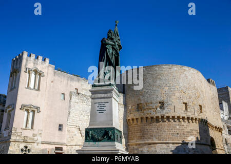 Otranto città fortificata, Italia. Foto Stock