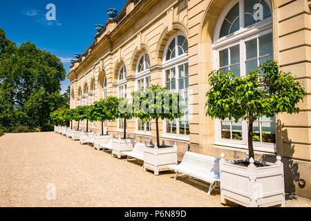 L'Orangery entro il Parc de Bagatelle a Parigi, Francia Foto Stock