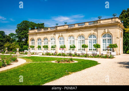 L'Orangery entro il Parc de Bagatelle a Parigi, Francia Foto Stock