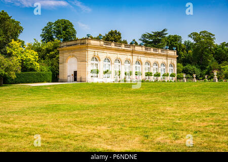 L'Orangery entro il Parc de Bagatelle a Parigi, Francia Foto Stock