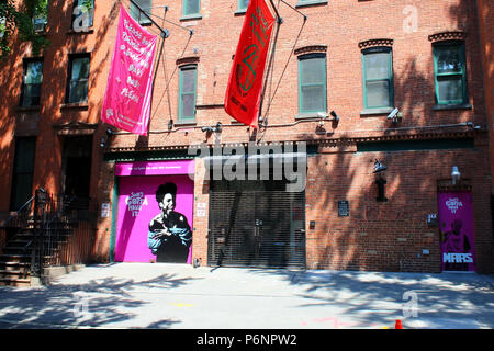 NEW YORK, NY - 30 giugno: 40 acri e un mulo Filmworks. Spike Lee joint in Fort Greene, Brooklyn su giugno 30th, 2017 a New York, Stati Uniti d'America. (Foto di Wojci Foto Stock