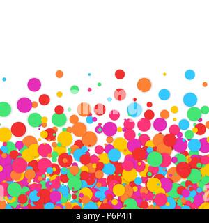 Abstract background. Impostare l'icona circolare. Illustrazione Vettoriale