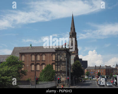 BELFAST, Regno Unito - circa giugno 2018: Vista della città di Belfast Foto Stock