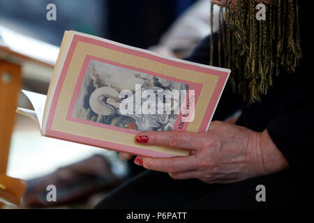 Chua Tu un tempio buddista. Celebrazione buddista. Saint-Pierre en Faucigny. La Francia. Foto Stock