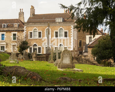 Somerset attrazioni turistiche Uk Somerset Weston super Mare. Cattedrale di Wells city. Foto Stock