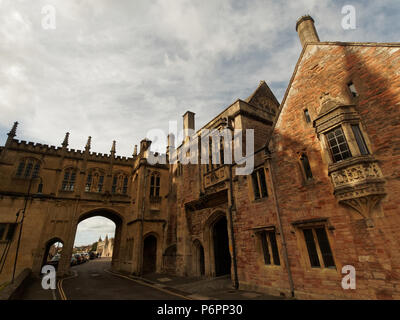 Somerset attrazioni turistiche Uk Somerset Weston super Mare. Cattedrale di Wells city. Foto Stock