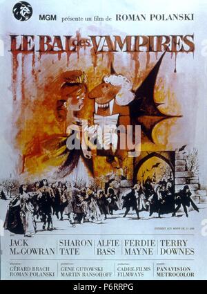 La Fearless Vampire Killers Anno : 1967 USA / UK Direttore : Roman Polanski Poster (Fr) Foto Stock