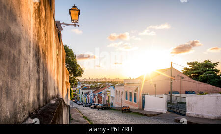 L'architettura coloniale di Olinda in PE, Brasile. Foto Stock