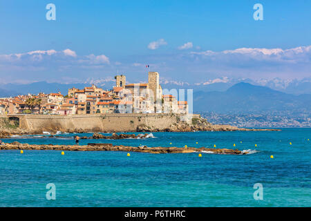 Antibes, dipartimento delle Alpi Marittime, Provence-Alpes-Côte d'Azur, Costa Azzurra, Francia Foto Stock