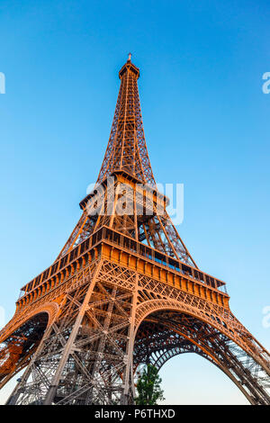 Torre Eiffel, Parigi, Francia Foto Stock