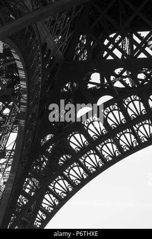 Torre Eiffel, Parigi, Francia Foto Stock