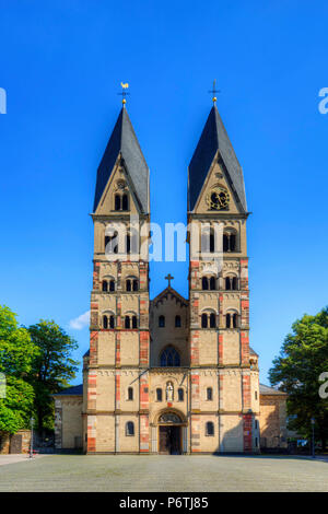 La Basilica di San Kastor, Coblenza, Renania-Palatinato, Germania Foto Stock