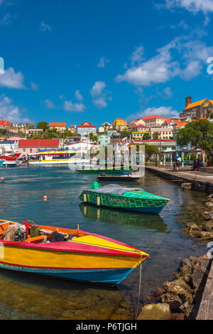 Caraibi, Grenada, St George, Carenage Foto Stock