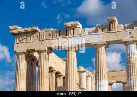 La Grecia, Attica, Atene, l'Acropoli, il Partenone Foto Stock