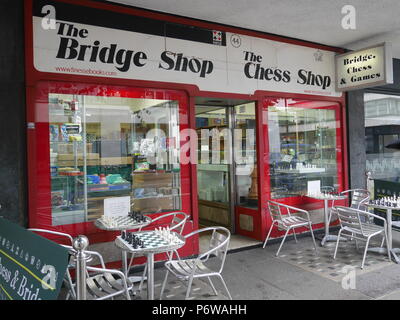 Londra, specialità chess shop, Baker Street Foto Stock