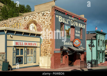 Bull Durham Saloon e casinò, storica strada principale, Black Hawk, Colorado, STATI UNITI D'AMERICA Foto Stock