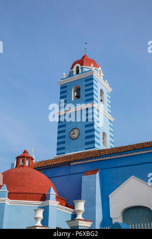 Cuba, Sancti Spiritus, Sancti Spiritus, Iglesia Parroquial Mayor del Espiritu Santo - (Chiesa parrocchiale dei Santi Spiritus) un Monumento Nazionale Foto Stock