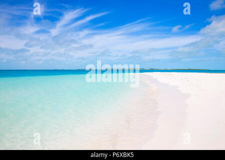 Cuba, Isla de la Juventud, Cayo Largo del Sur, Playa Sirena Foto Stock