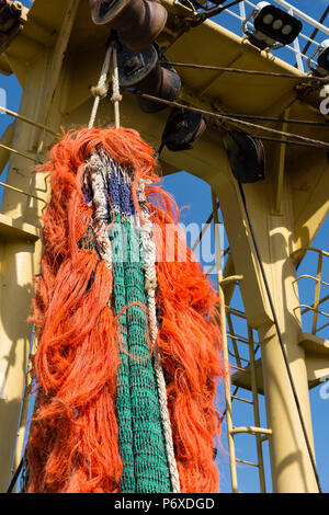 Trawler, Oudeschild, texel, Paesi Bassi Foto Stock