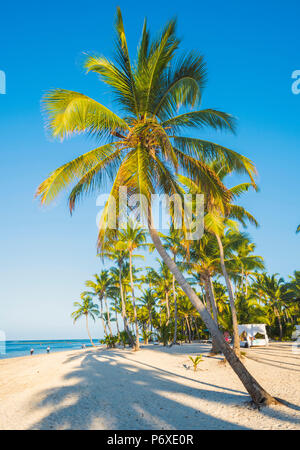 Cabeza de Toro beach, Punta Cana, Repubblica Dominicana. Foto Stock