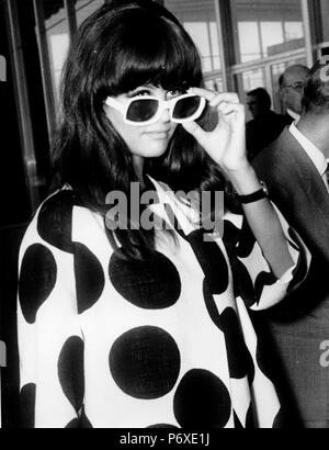 Claudia Cardinale, Roma 1966 Foto Stock