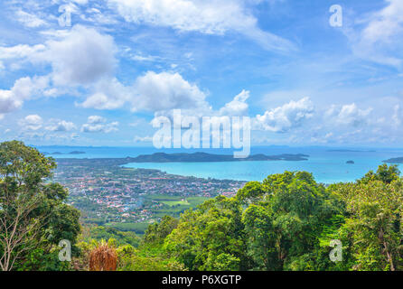 Phuket Island View in Thailandia. Foto Stock