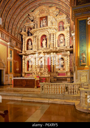 Argentina, Cordoba, Manzana Jesuitica(blocco gesuita), vista interna della Chiesa nella società. Foto Stock