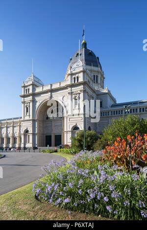 Royal Exhibition Building (Patrimonio Mondiale dell'UNESCO), Melbourne, Victoria, Australia Foto Stock