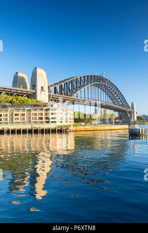 Il Ponte del Porto di Sydney, Sydney, Nuovo Galles del Sud, Australia Foto Stock