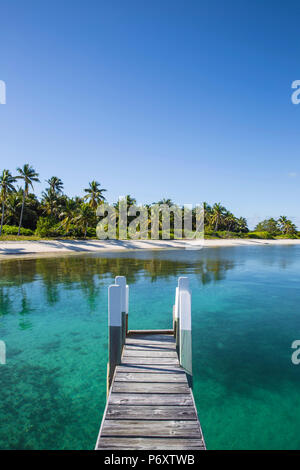 Bahamas, Isole Abaco, gomito Cay, Tihiti beach Foto Stock