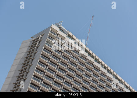 Israele, Tel Aviv - 18 Aprile 2018: Hilton hotel Foto Stock