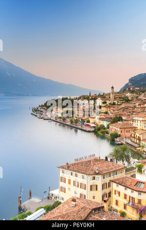 L'Italia. Lombardia. Brescia distretto. Il lago di Garda. Limone sul Garda. Foto Stock
