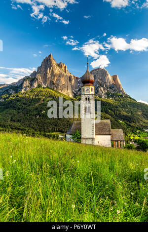 La chiesetta di San Valentino, Castelrotto - Castelrotto, Trentino Alto Adige - Alto Adige, Italia Foto Stock