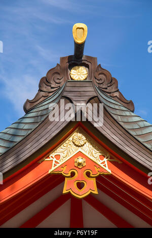 Ikuta Jinja santuario, Kobe, Kansai, Giappone Foto Stock