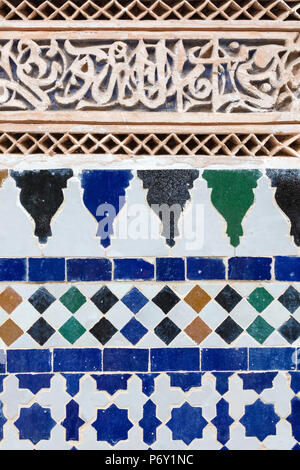 Palazzo Bahia, Marrakech, Marocco Foto Stock