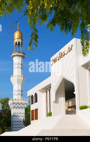 Grande Moschea del Venerdì, maschio, North Male Atoll, Maldive Foto Stock