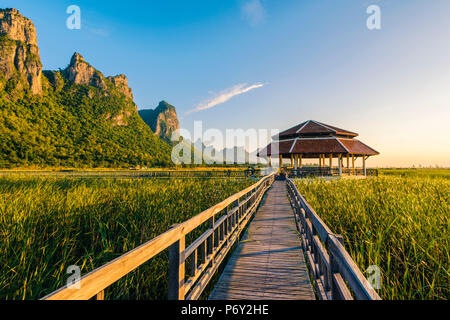 Khao Sam Roi Yot National Park, Prachuap Khiri Khan, Thailandia. Foto Stock