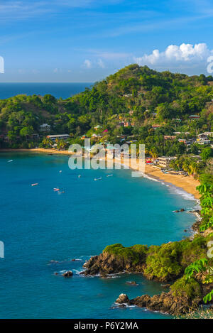 Caraibi, Trinidad e Tobago, Tobago, Castara Bay, Castara Foto Stock