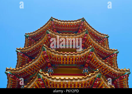 Taiwan, Kaohsiung, Lotus Pond, Dragon e Tiger Tempio della torre Foto Stock