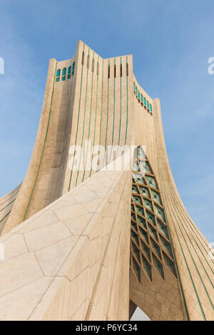 Iran, Teheran Azadi Tower, Freedon Monumento a torre Foto Stock