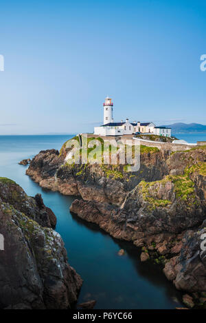 Fanad Head Lighthouse, County Donegal, Ulster regione, Repubblica di Irlanda, Europa. Foto Stock