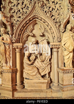 Regno Unito, Scozia, Lothian, Edimburgo, vista interna del la Cattedrale di St Giles. Foto Stock