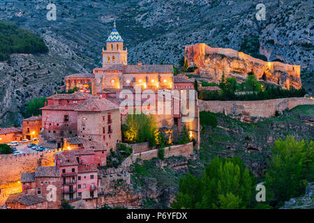 Albarracin, Aragona, Spagna Foto Stock