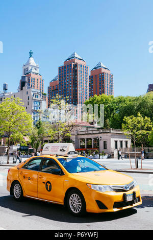 Union Square di New York City, Stati Uniti d'America Foto Stock