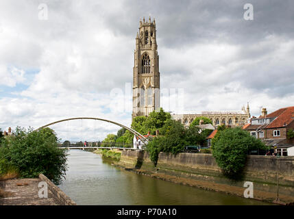 St Botolph's Chiesa - il moncone - Boston, Lincolnshire, England Regno Unito Foto Stock